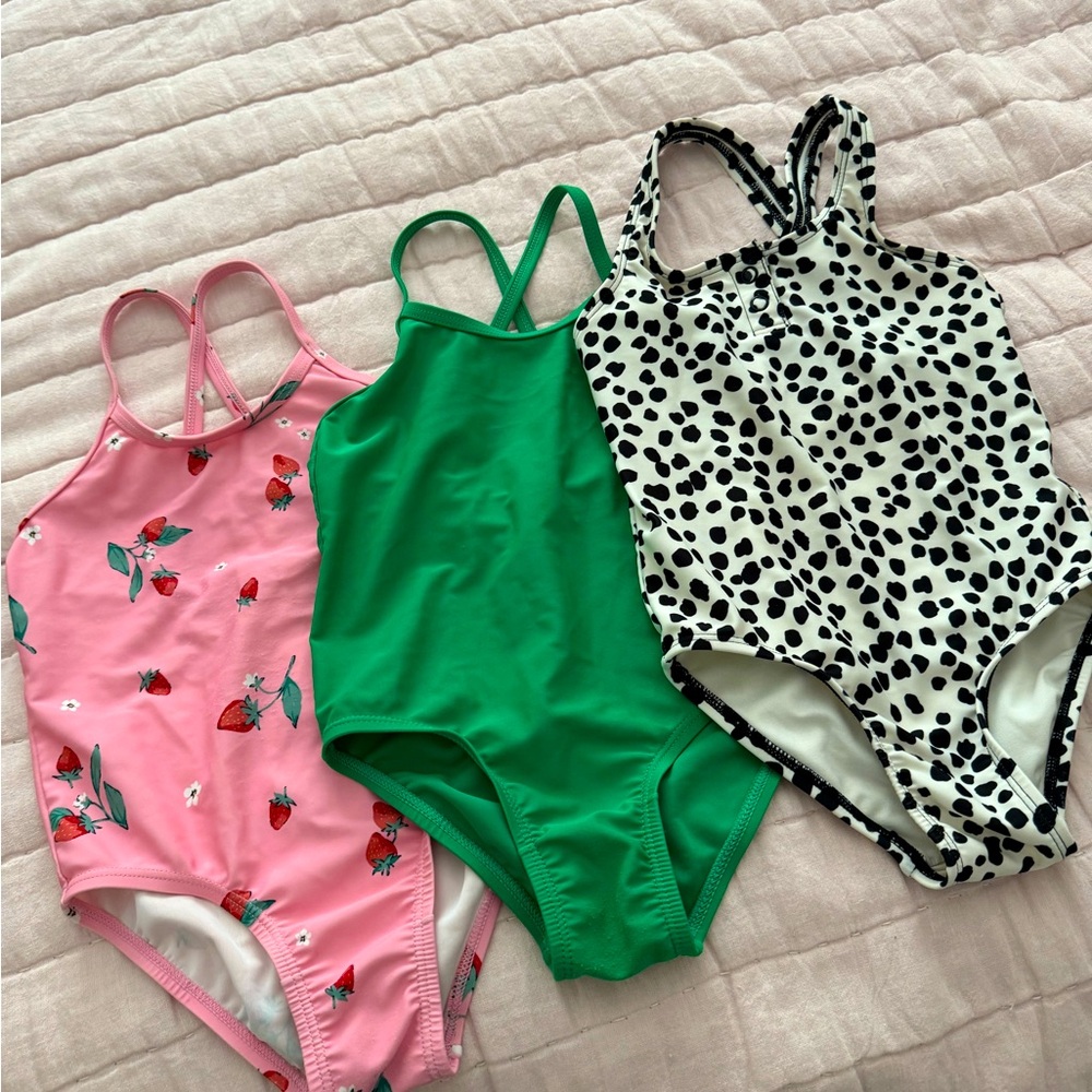 Set of 3 Old Navy Bathing Suits, 4T